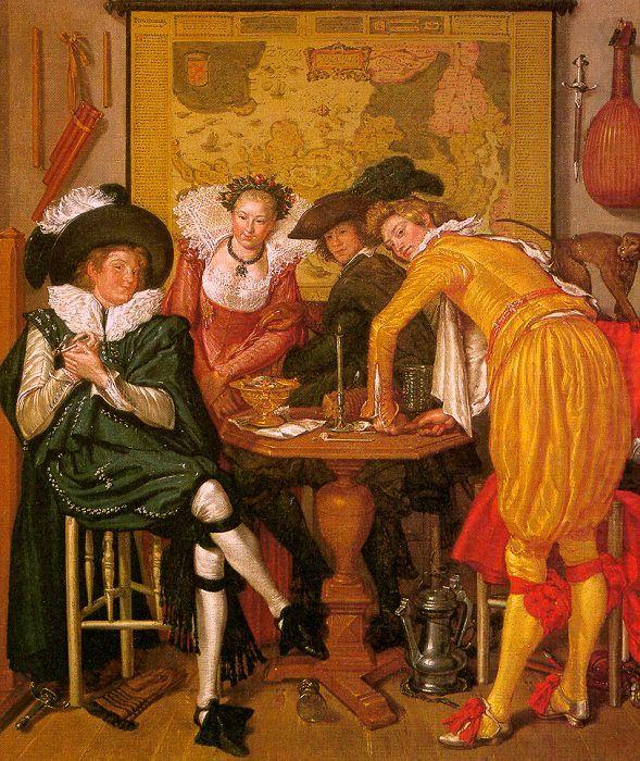 Merry Company, Willem Buytewech